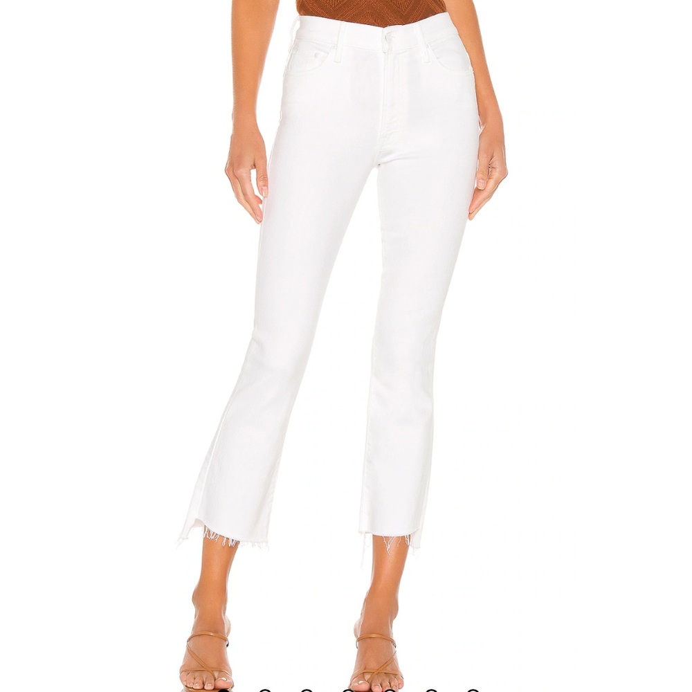 MOTHER Insider Crop Step Fray Jeans